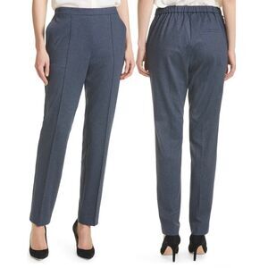 BOSS Hugo Boss pants blue Tahwena Raised seam straight leg